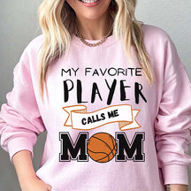 Basketball Mom Minimalist Sweatshirt