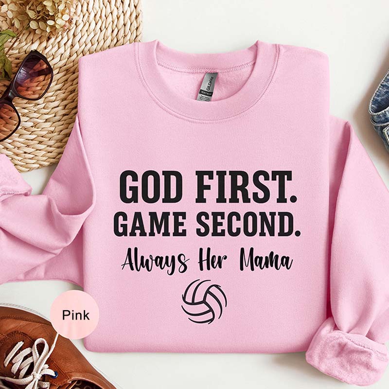 Mama Volleyball Faith Sweatshirt