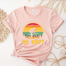 Oh Shift Mountain Biking T-Shirt
