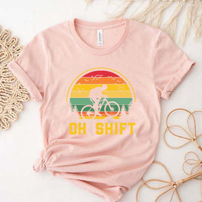 Oh Shift Mountain Biking T-Shirt