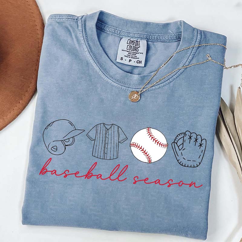 Game Day Cut Baseball Season T-Shirt