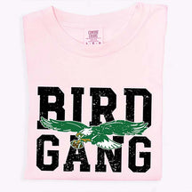 Bird Gang Eagles Football T-Shirt