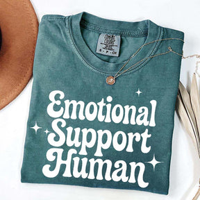 Emotional Support Human Minimalist T-Shirt
