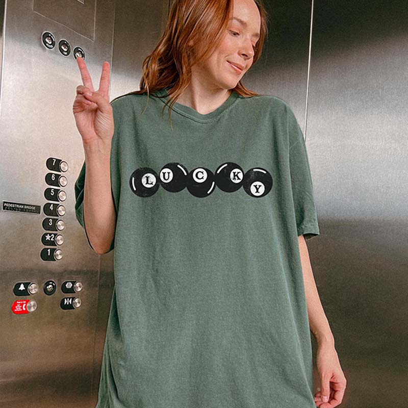 Retro Lucky 8 Balls T-Shirt