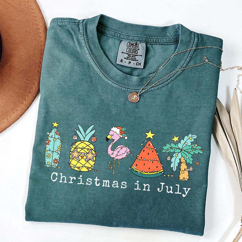 Christmas In July Xmas T-Shirt