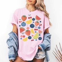 Summer Fruit Time Tropical Vacation T-Shirt