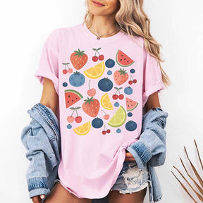 Summer Fruit Time Tropical Vacation T-Shirt