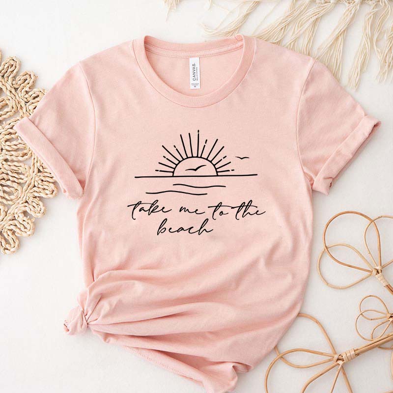 Take Me To The Beach Cute T-Shirt