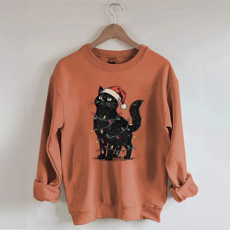 Cat Christmas Sweatshirt