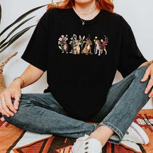 Boho Cottagecore Cute Dog Lover T-Shirt