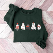 Cute Cat Christmas Lover Sweatshirt