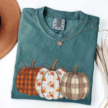 Autumn Fall Pumpkins Retro T-Shirt