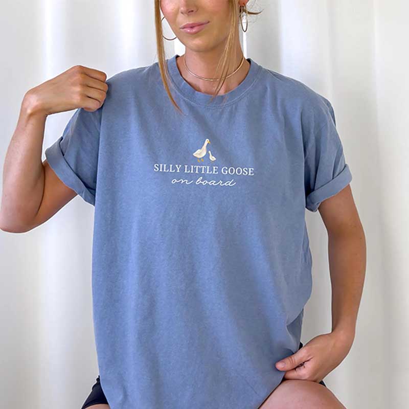 Silly Little Goose On Board T-Shirt
