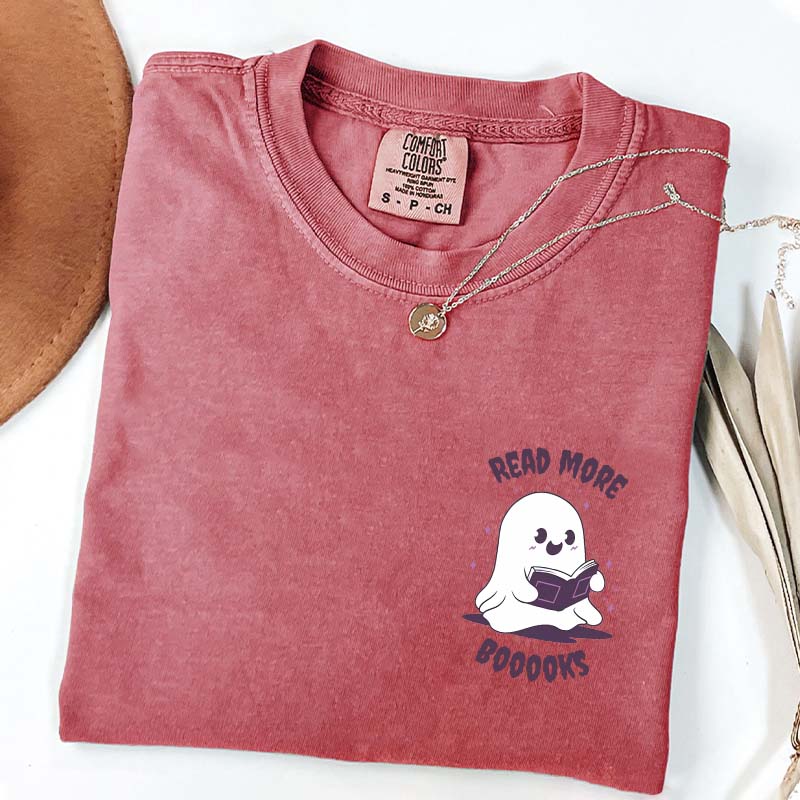 Read More Booooks Cute Spooky Teacher T-Shirt