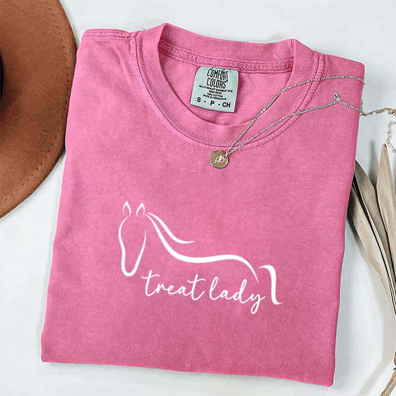 Treat Lady Horse Lover T-Shirt