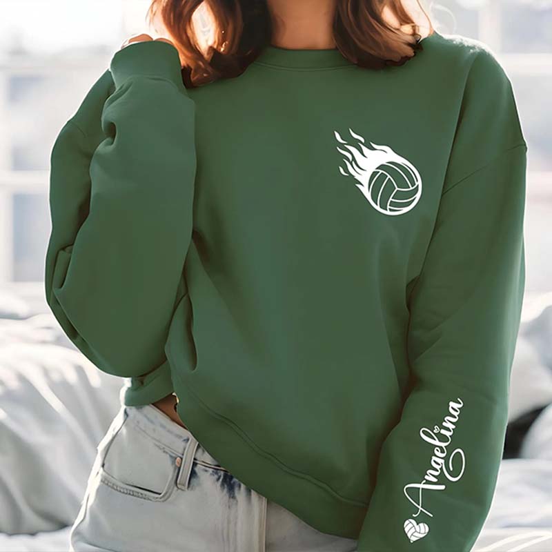 Personalized Volleyball Cute Sweatshirt