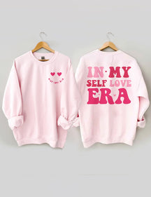 In My Self Love ERA 2-seitig bedrucktes Sweatshirt