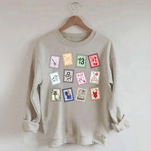 Music Stamps Sweatshirt