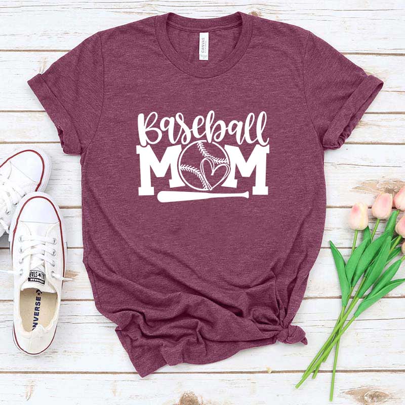Sports Mom Baseball Trendy T-Shirt