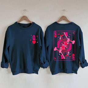 Weightlifting Queen Of Hearts Sweatshirt