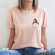 Horse Pocket Lover T-Shirt