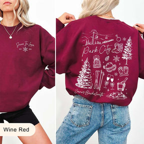 Winter Bachelorette Party Sweatshirt