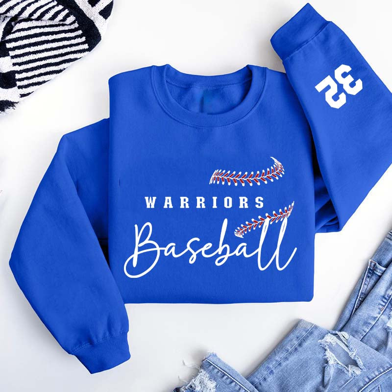 Custom baseball sweatshirt
