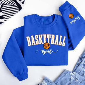 Custom Girls Basketball Sweatshirt