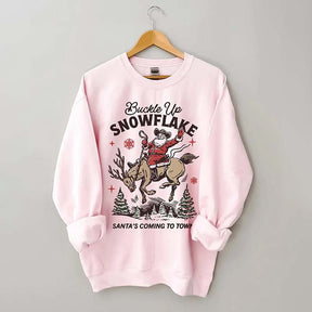 Santa's Coming To Town Sweatshirt