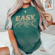 Easy Tiger Retro Boho Hippie T-Shirt