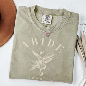 ABIDE Faith Based Streetwear T-Shirt
