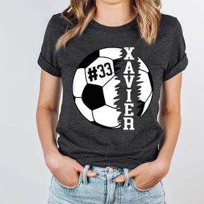 Custom Soccer Graphic T-Shirt