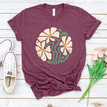 Boho Botanical Daisy Lover T-Shirt