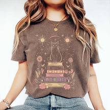 Retro Mystical Cat T-Shirt