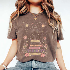 Retro Mystical Cat T-Shirt