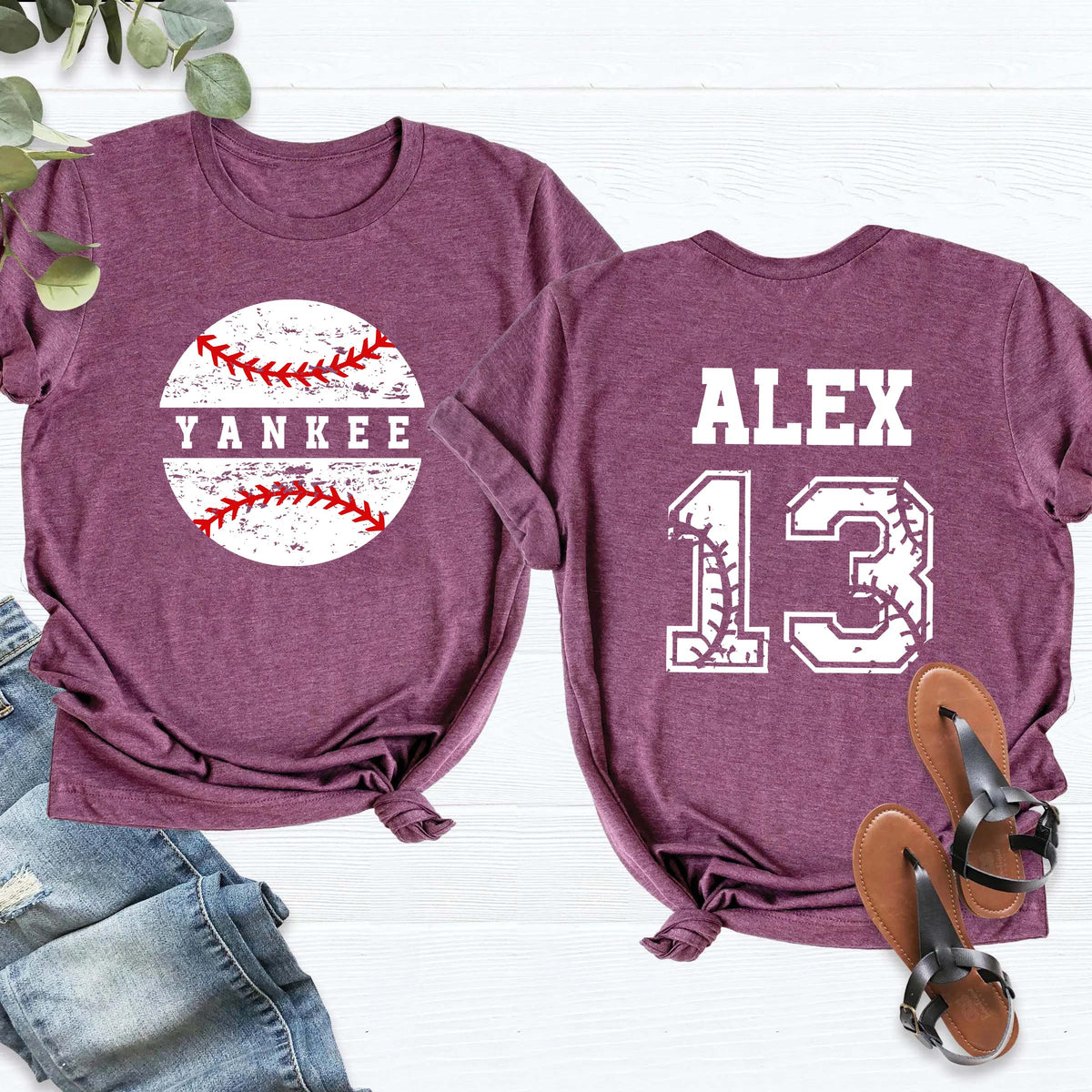 Custom Baseball Team T-Shirt