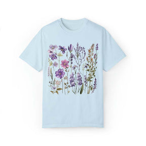 Boho Flowers Lavender T-Shirt