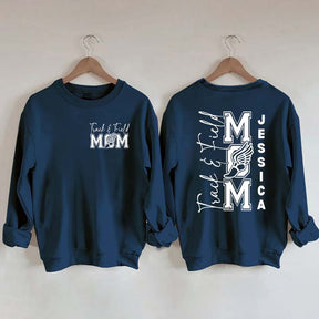 Custom Track and Field Mom Sweatshirt