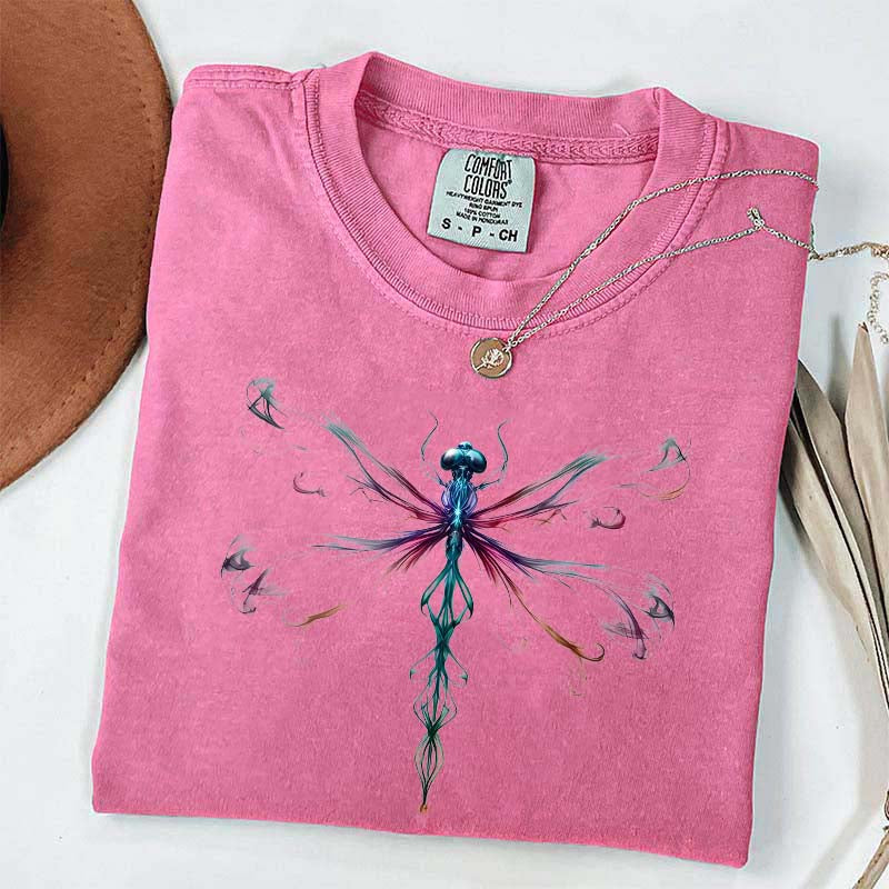 Comfort Color Bright Golden Dragonfly T-Shirt
