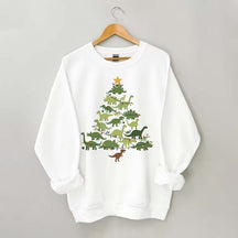 Dinosaurs Christmas Tree Sweatshirt