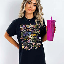 Comfort Colors Floral Mushroom T-Shirt