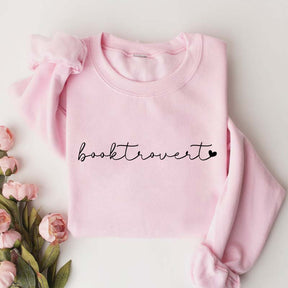 Booktrovert Heart Sweatshirt