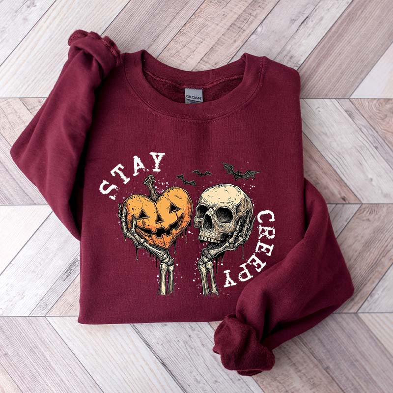 Cute Skeleton Creepy Sweatshirt