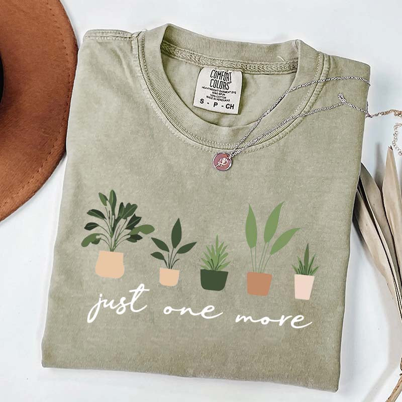 Just One More Botanical T-Shirt