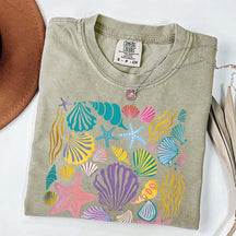 Vintage Seashells Ocean T-Shirt