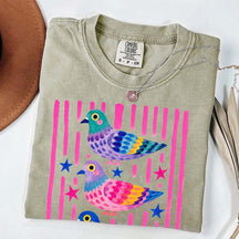 Colorful Pigeon Cute Bird T-Shirt