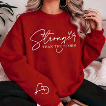 Mental Health Stronger Than The Storm Sweatshirt