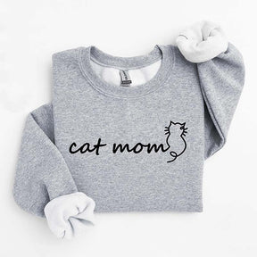 Cute Cat Mom Mommy Lover Sweatshirt