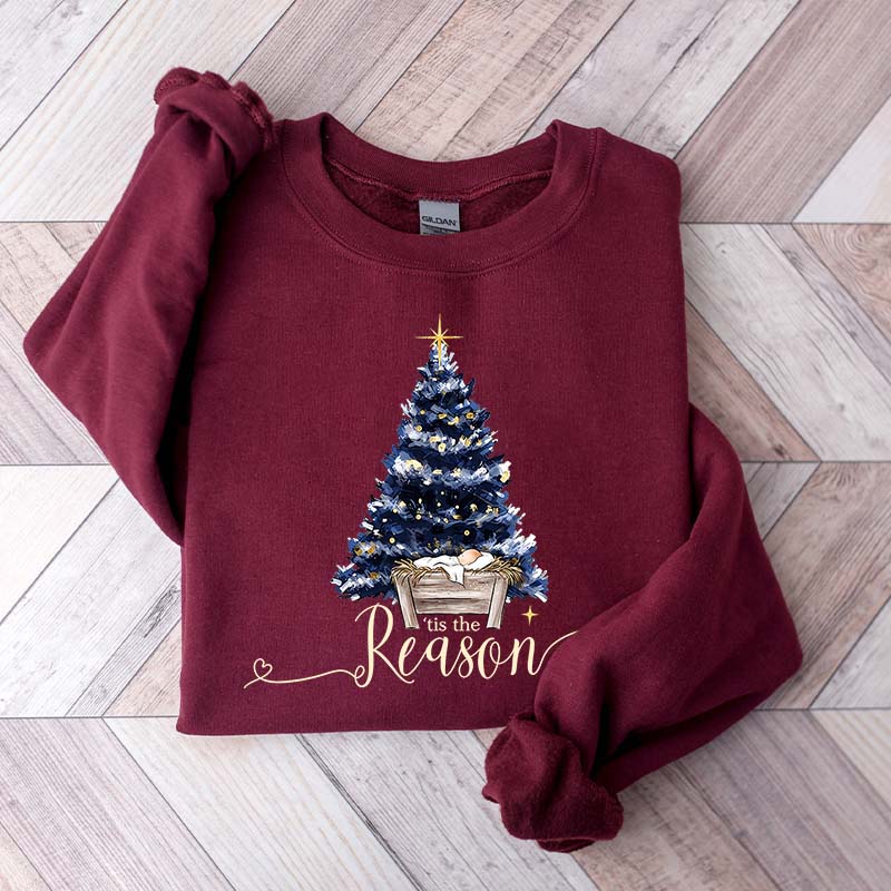 Nativity Greatest Gift of all Christmas Sweatshirt