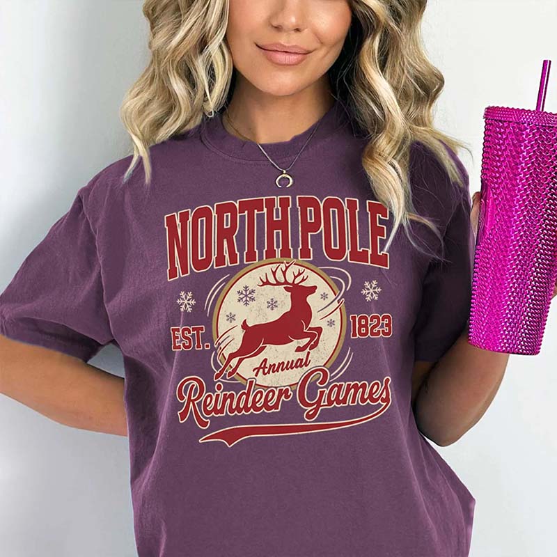 Funny Reindeer Games T-Shirt
